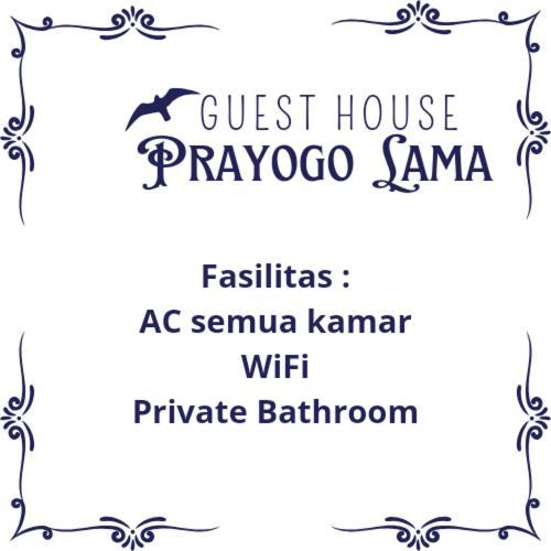 Prayogo Lama Prawirotaman Hotel Jogjacarta Exterior foto